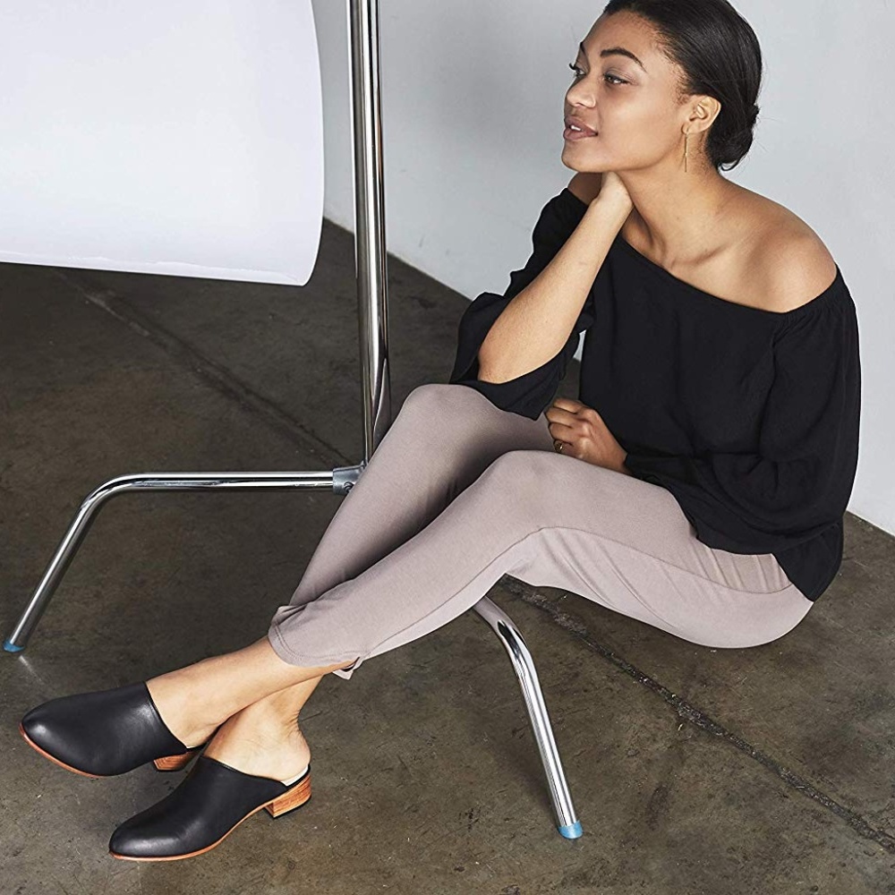 Nisolo Mariella Mule in Black 7.5